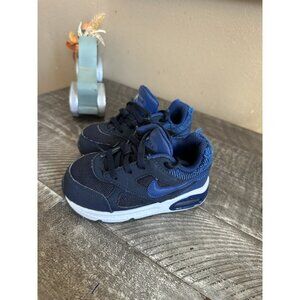 NIKE Air Max IVO(TD) 579997441 Infant Baby Sz.8c Obsidian/Coastal Blue